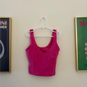 Lululemon Sonic Pink Align Tank